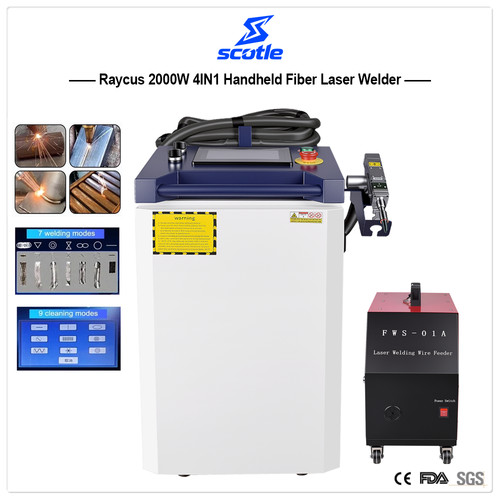 Raycus 2000w 1 faserlaser - raycus, 4-in-1
